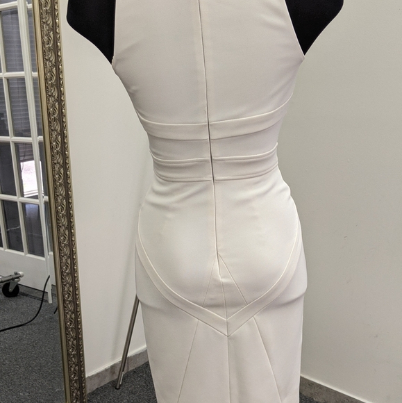 Zac Posen Bodycon ecru/ ivory dress - Picture 7 of 11